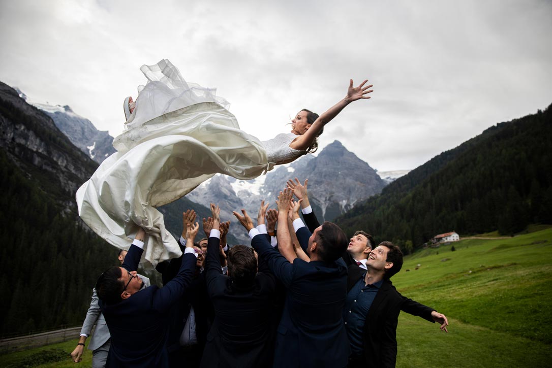 Matrimonio in montagna realizzato da Jacopo Ravarotto Wedding Planner